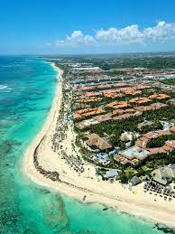 Punta Cana resort area with safe beach access and tropical scenery