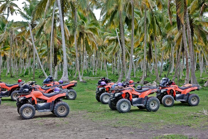 ATV ride through tropical roads in El Valle Samana